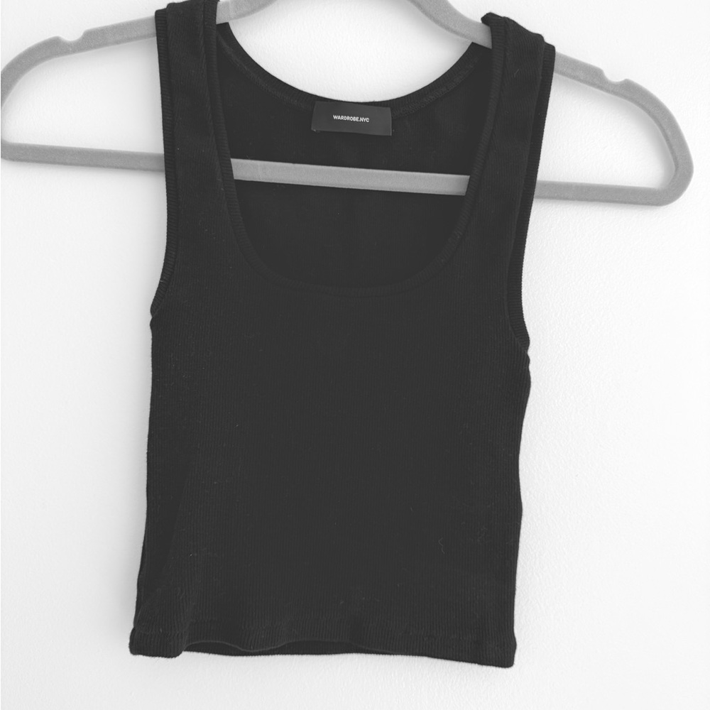 Wardrobe NYC Cropped Tank Top